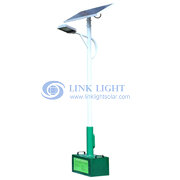 Electric supply and solar hybrid type solar street light